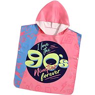 Excellent Baby poncho 60 × 120 cm - I love 90 - Children's Bath Towel