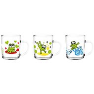 DuraHome Mug chiffon 200 ml, frogs 3 pcs - Kit
