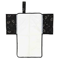 Dooky Changing Pad 3in1 Romantic Leaves Black - Changing Pad