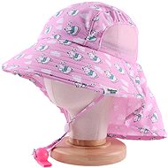 For kids Summer hat with whistle pink polar bear - Children's Hat