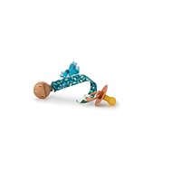 Lilliputiens Pacifier clip with Marius the rhinoceros - Dummy Clip