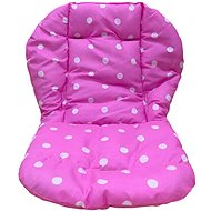 Kids world Universal stroller insert Pink with polka dots - Stroller liner