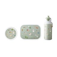 Little Dutch Snack set - bottle 400 ml, box, fruit box, Farm - Children's Dining Set