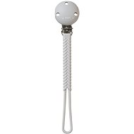 Saro Baby Silicone Soother Clip Grey - Dummy Clip