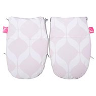 MOTHERHOOD Softshell Classics Pink 1 pair - Pushchair Gloves