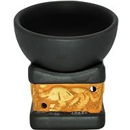 Empt Oriental ceramic aromatherapy lamp with elephant - Aroma Lamp
