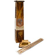 Empt Wooden tower for scented sticks Moon Forest + 10 pcs of sticks - Incense Holder