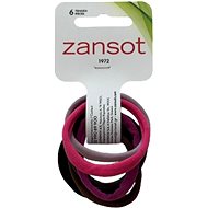 Zansot Elastic hair elastics small, fine fabric, 6 pcs, multicoloured -  Hair Ties