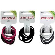 Zansot Elastic hair elastics small, fine fabric 3 × 6 pcs -  Hair Ties