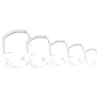 Gaira Beard stencil 4310 transparent - Beard Shaper
