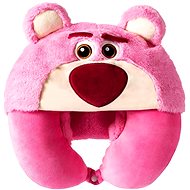 Excellent Travel Pillow with Hood Pink Bear - Travel Pillow