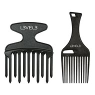 L3VEL3 Hřebeny na vlasy sada 2 ks - Comb