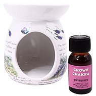 HOME ELEMENTS Set aromalampa a vonný olej - levandule - Gift Set