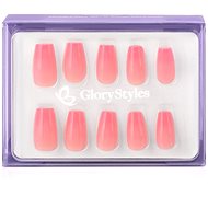GloryStyles Stick-on nails - pink, 30 pcs - False Nails