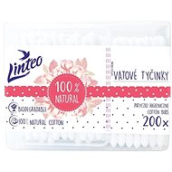 LINTEO cotton buds in a box (200 pcs) - Cotton Swabs 