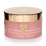 KEDMA Salt Scrub Peach & Honey 350 g - Body Scrub