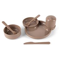 Dantoy Tiny Bio Dining Set Mocca 7 pcs 0 m+ - Children's Dining Set