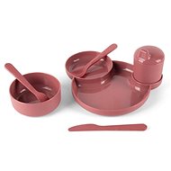 Dantoy Tiny Bio dining set Red 7 pcs 0 m+ - Children's Dining Set