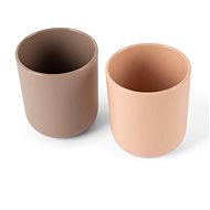 Dantoy Tiny Bio Cups Nude/Mocca 2 pcs 0 m+ - Baby cup