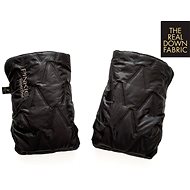 Pinkie Feathered Gloves for Stroller Superfine Vee Black - Pushchair Gloves