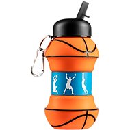 Alum Foldable Silicone Bottle Basketball - Children's Water Bottle