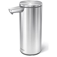 Simplehuman Touchless Seifenspender 266 ml, gebürsteter Edelstahl, wiederaufladbar - Seifenspender