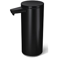 Simplehuman Touchless soap dispenser, 266 ml, matt steel, black, rechargeable - Soap Dispenser