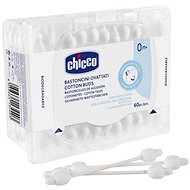 CHICCO Anatomical cotton sticks 60 pcs - Cotton Swabs 