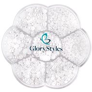 GloryStyles Decorative pearls - white - Nail Decoration
