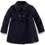 Babaluno Girls coat black Hello 8 size 80/86 cm - Baby coat