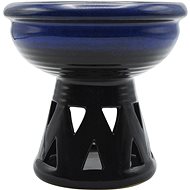 Empt Luxury large ceramic aromatherapy lamp, royal blue, 12 cm diameter - Aroma Lamp