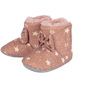Excellent Zateplené bačkory s beránkem vel. 20/21 - růžové - Baby Booties