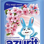 Azurit Sakura sensation, 74 washes, 1628 ml - Fabric Softener