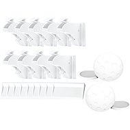 Verk 27561 Magnetic safety barrier for cabinets and drawers 10 pcs - Child Restraint