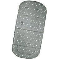 Excellent Universal pushchair insert, grey with dots - Stroller liner