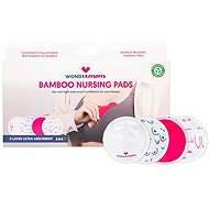 Wondermom Washable Bamboo Bra Pads 8 pcs - Breast Pads