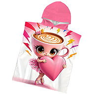 Excellent Poncho 60 × 120 cm - Ballerina - Children's Bath Towel