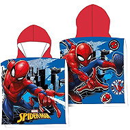 FARO Hooded Poncho 50 × 110 cm Marvel - Spiderman - Bath Towel