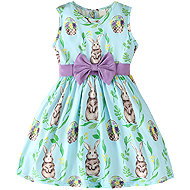 Baby - Smile Dress with bow size 104 - Bunny - Dress