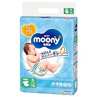 Moony Diapers Air Fit S, 70 pcs - Disposable Nappies