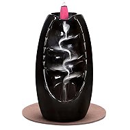 Ruhhy Ceramic aromatherapy waterfall, black - Aroma Lamp