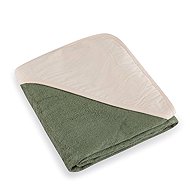 PETITE&MARS Bamboo towel 100 × 100 cm with hood Loulou Botanic Tones - Children's Bath Towel