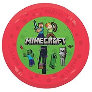 GODAN Plastic plates 21 cm Pixel - Minecraft, 4 pcs - Children's Plate