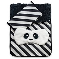KipKep Discounted package WOLLER Panda White + NAPPER COMBI-SET Black Stripes - Changing Pad