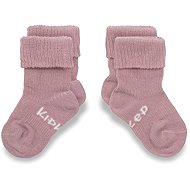 KipKep Stay-on-Socks 12-18m 2 pairs Mauve - Socks