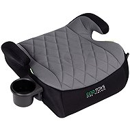 EcoToys RDCF04 i-Size booster seat for children 125 - 150 cm, drink holder, black and grey - Booster Seat