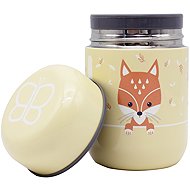 Bblüv Thermobox with spoon Foöd Sand Fox - Children's Thermos