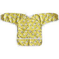 GaGa's Bib with sleeves Yellow zebra - Bib