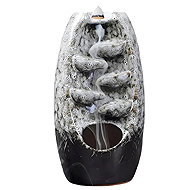 Verk 27420 Keramická aromalampa kouřový vodopád, šedá - Aroma Lamp