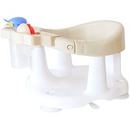 Bo Jungle Dune Bath Seat, White - Bath seat for children